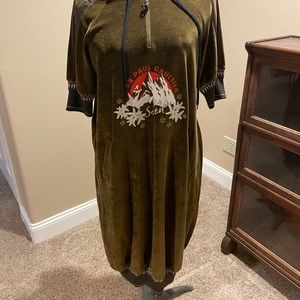 SOLD Jean Paul Gaultier soleil terry dress size M